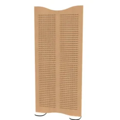 Cloison phonique droite haut courbé Acousti'call - l. 80 x h. 180 cm - avec pied - sans prestation