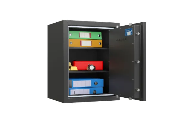 Coffre-fort classe 1 - 82 l - avec valeur assurable - serrure à combinaison électronique