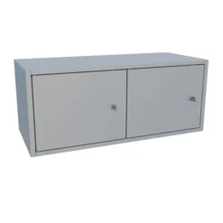 Coffret intérieur pour armoire forte - 2 portes avec 2 compartiments - 98 l - serrure à clé