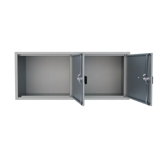 Coffret intérieur pour armoire forte - 2 portes avec 2 compartiments - 98 l - serrure à combinaison électronique