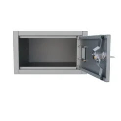 Coffret intérieur pour armoire forte - 1 porte avec fenêtre de visualisation - 17 l - serrure à clé