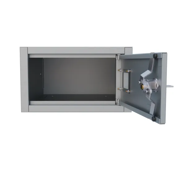 Coffret intérieur pour armoire forte - 1 porte avec fenêtre de visualisation - 17 l - serrure à clé