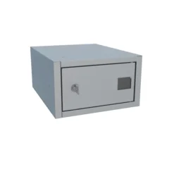 Coffret intérieur pour armoire forte - 1 porte avec fenêtre de visualisation - 17 l - serrure à clé