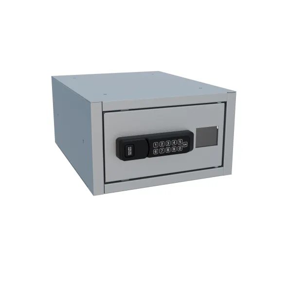 Coffret intérieur pour armoire forte - 1 porte avec fenêtre de visualisation - 17 l - serrure à combinaison électronique