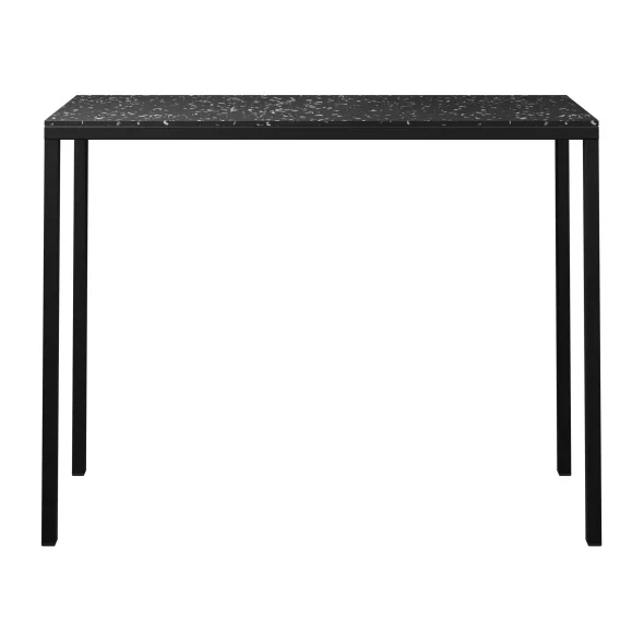 Console Tetra - plateau 120x40 cm - h. 90 cm - plateau PS 100% recyclé - piétement époxy