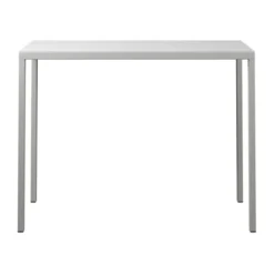Console Tetra - plateau 120x40 cm - h. 90 cm - plateau PS 100% recyclé - piétement époxy