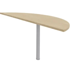 Convivialité demi-lune pour bureau Majesty - l. 163 x pr. 60 cm