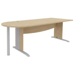 Convivialité demi-lune pour bureau Majesty - l. 80 x pr. 40 cm
