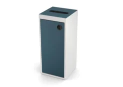 Corbeille Pick Up avec porte - couvercle à fente - 60 l