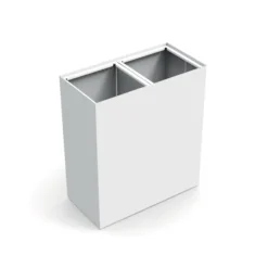 Corbeille sans couvercle Pick Up - 2 x 60 l