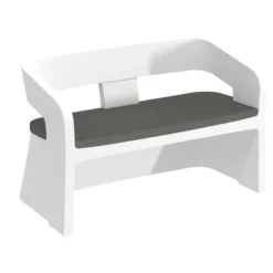 Coussin d'assise banquette 2 places Karla - tissu - usage intérieur