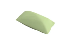 Coussin rectangulaire Mendi - 25 x 45 cm - textile enduit grainé