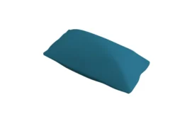 Coussin rectangulaire Mendi - 25 x 45 cm - textile enduit grainé