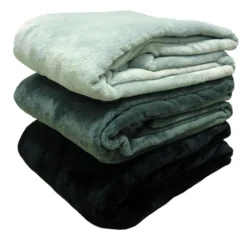Couverture microfibre Microflanelle - 220 x 240 cm - lot de 10