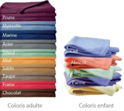 Couverture polaire Poleco - 180 x 220 cm - lot de 10