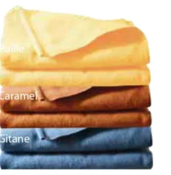 Couverture tissée Izoard - 100 x 150 cm - enfant - lot de 10