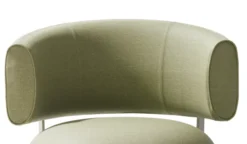 Dossier courbe Code out - textile enduit - Ø 68 cm
