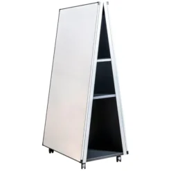 Double mur d'écriture mobile Tipi - avec espace de rangement