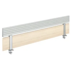 Ecran de séparation Fusion l. 160 cm - mélaminé avec rail