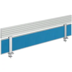 Ecran de séparation Fusion l. 160 cm - tissu avec rail