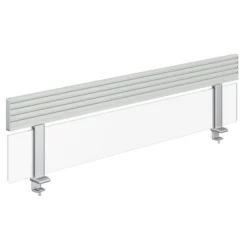 Ecran de séparation Fusion l. 140 cm - translucide avec rail