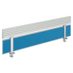 Ecran de séparation Fusion l. 140 cm - tissu avec rail