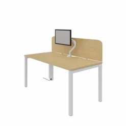 Ecran de séparation pour bureau isolé Arial - l. 120 cm - mélaminé