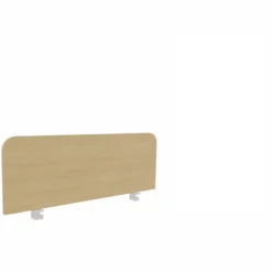 Ecran de séparation pour bureau isolé Arial - l. 120 cm - mélaminé