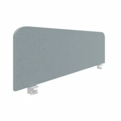 Ecran de séparation pour bureau isolé Arial - l. 140 cm - tissu