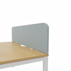 Ecran de séparation pour bureau isolé Arial - l. 140 cm - tissu