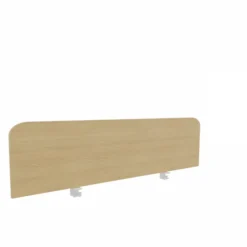 Ecran de séparation pour bureau isolé Arial - l. 160 cm - mélaminé