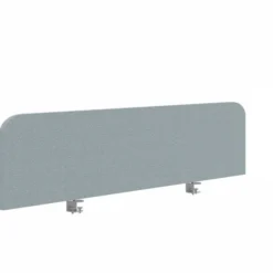 Ecran de séparation pour bureau isolé Arial - l. 160 cm - tissu