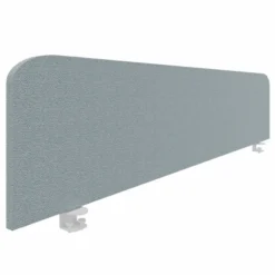 Ecran de séparation pour bureau isolé Arial - l. 180 cm - tissu