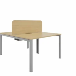 Ecran de séparation pour bureaux face à face Arial - l. 120 cm - mélaminé