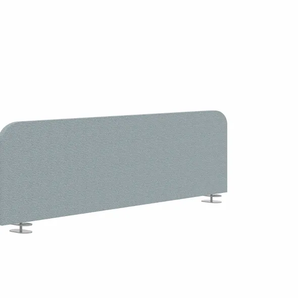 Ecran de séparation pour bureaux face à face Arial - l. 140 cm - tissu
