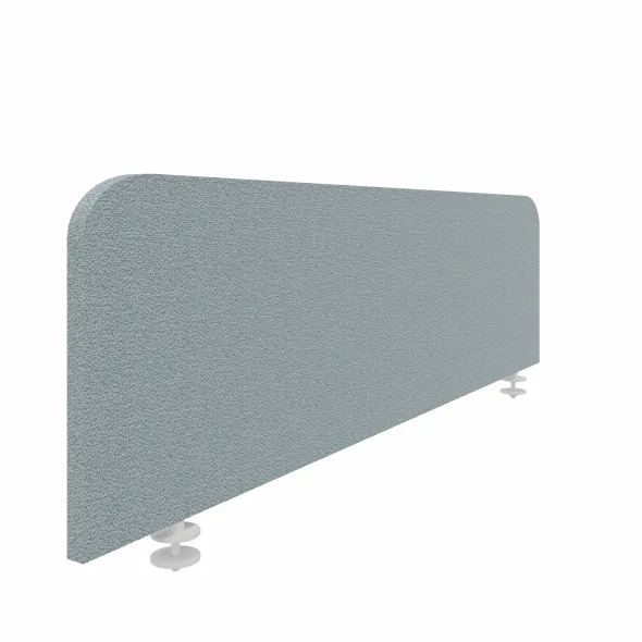Ecran de séparation pour bureaux face à face Arial - l. 140 cm - tissu