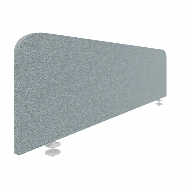 Ecran de séparation pour bureaux face à face Arial - l. 160 cm - tissu