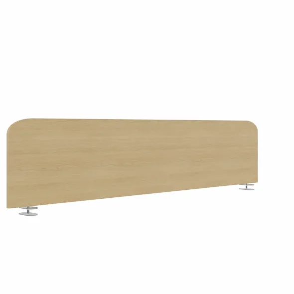 Ecran de séparation pour bureaux face à face Arial - l. 180 cm - mélaminé