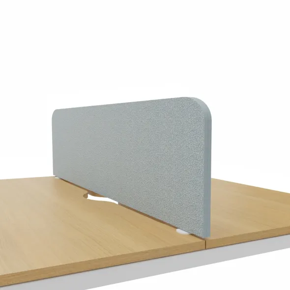 Ecran de séparation pour bureaux face à face Arial - l. 180 cm - tissu