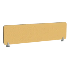 Ecran de séparation sur pinces B Free - l. 80 x h. 40,7 cm tissu A - chant premium