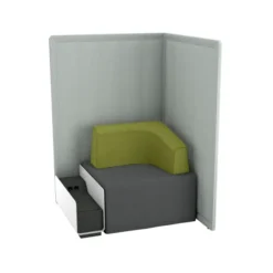 Ecran privatif B Free - l. 102,5 x p. 102,5 x h. 150 cm