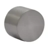 Embout bouchon - pour tringle ronde - acier nickel brossé - lot de 2