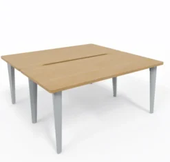 Ensemble 2 bureaux droits Evidence - l. 160 x pr. 80 cm