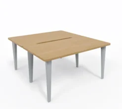 Ensemble 2 bureaux droits Evidence - l. 140 x pr. 80 cm