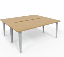 Ensemble 2 bureaux droits Evidence - l. 180 x pr. 80 cm