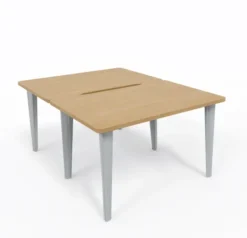 Ensemble 2 bureaux droits Evidence - l. 120 x pr. 80 cm