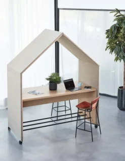 Espace confidentiel de travail mobile Half Hut Gem
