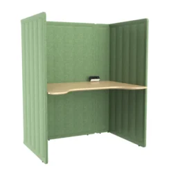 Espace de travail 1 place B Free Nook - l. 125 x h. 150 x pr. 89 cm