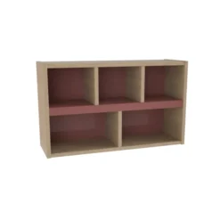 Etagère murale - Lagune - l. 75 x h. 45 x pr. 24 cm - 5 niches
