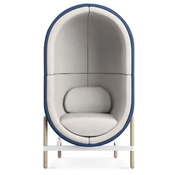 Fauteuil d'écoute Capsule - tissu - haut-parleurs intégrés